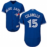 Toronto Blue Jays #15 Colabello Blue 2016 Flexbase Collection Baseball Jersey DingZhi,baseball caps,new era cap wholesale,wholesale hats
